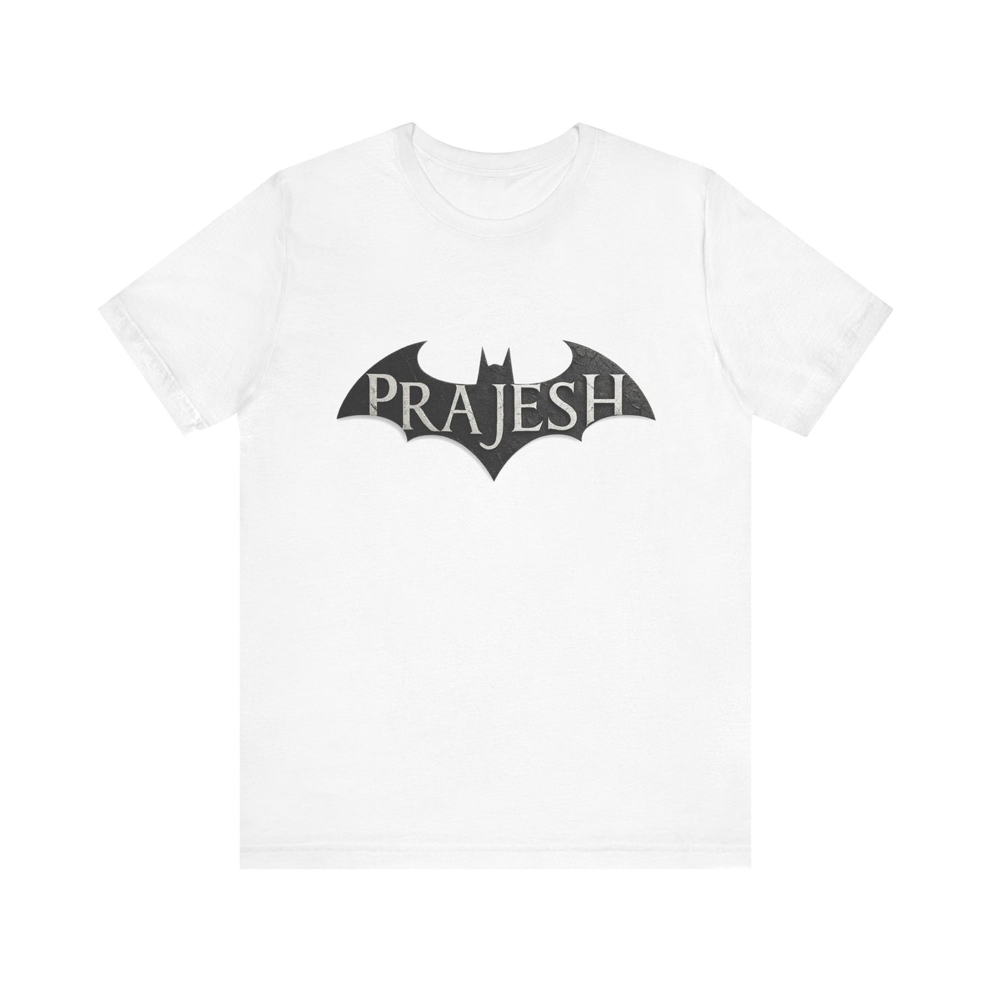 Personalized Bat Logo Tee | Custom Graphic T-Shirt for Fans, Gift for Friends, Unique Casual Wear, Birthday Shirt, Everyday Style