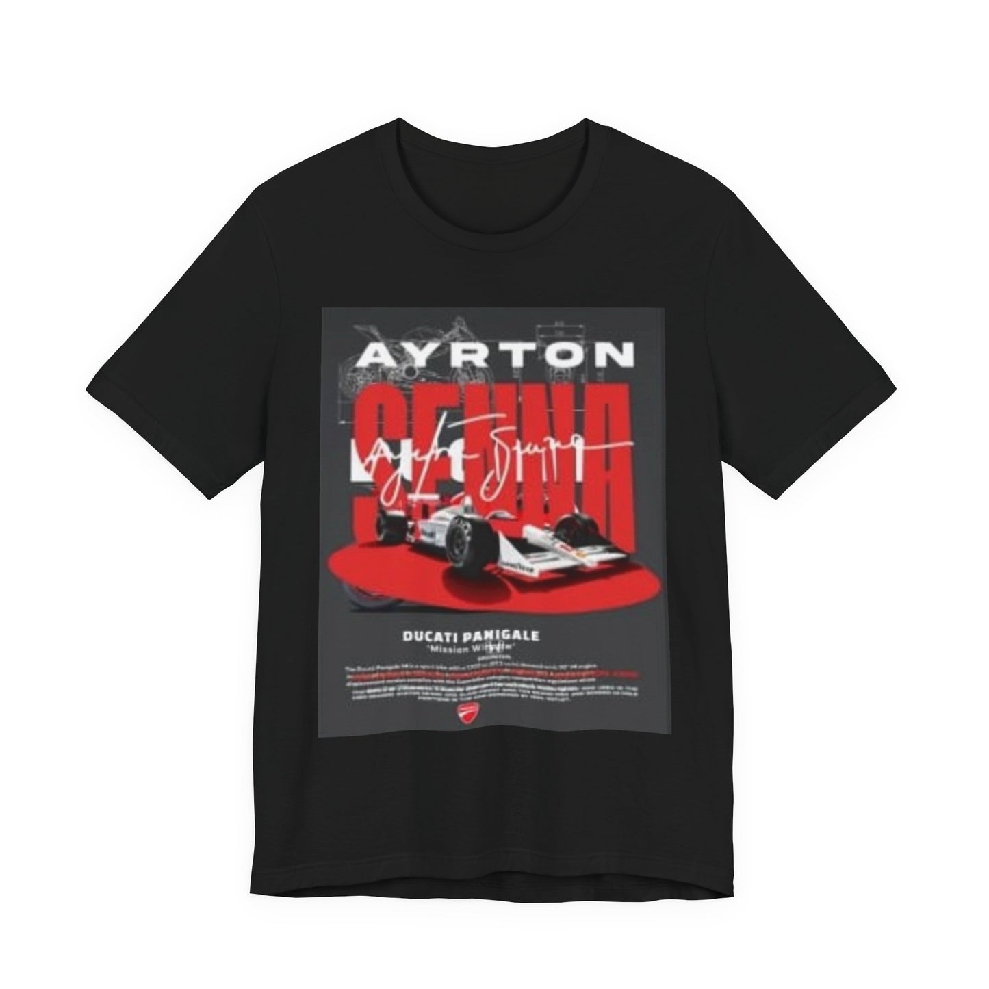 Ayrton Senna Tribute Tee, Formula 1 Fan Shirt, Racing Apparel, Motorsport Gift, Sports T-Shirt, Unisex Racing Top