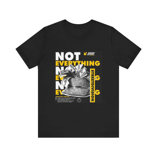 Money Motivation Tee - Unisex Jersey Short Sleeve T-Shirt, Casual Wear, Gift for Entrepreneurs, Statement Shirt, Positive Vibes