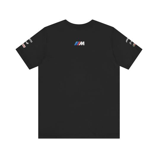 BMW Motorsport Unisex Jersey Tee, Car Enthusiast Shirt, Racing Apparel, Gift for Him, Casual Sports Tee