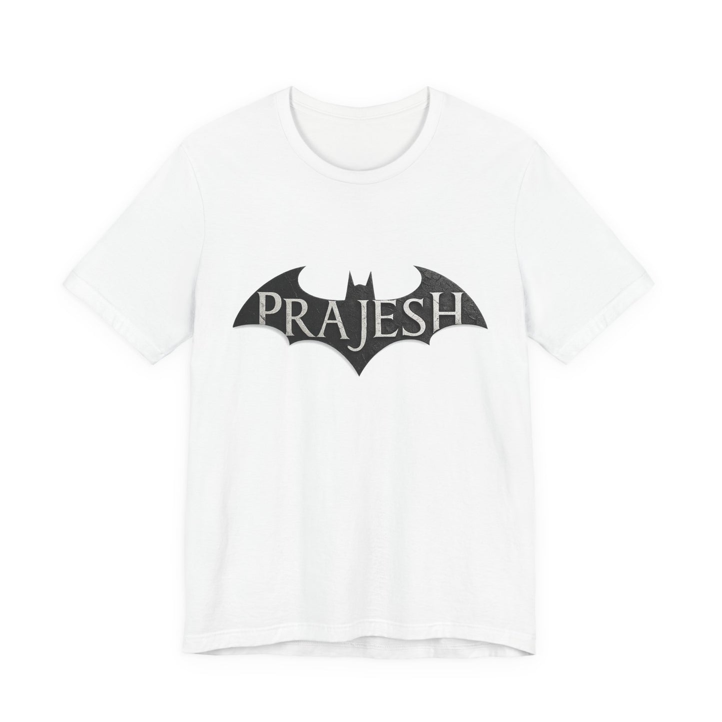 Personalized Bat Logo Tee | Custom Graphic T-Shirt for Fans, Gift for Friends, Unique Casual Wear, Birthday Shirt, Everyday Style