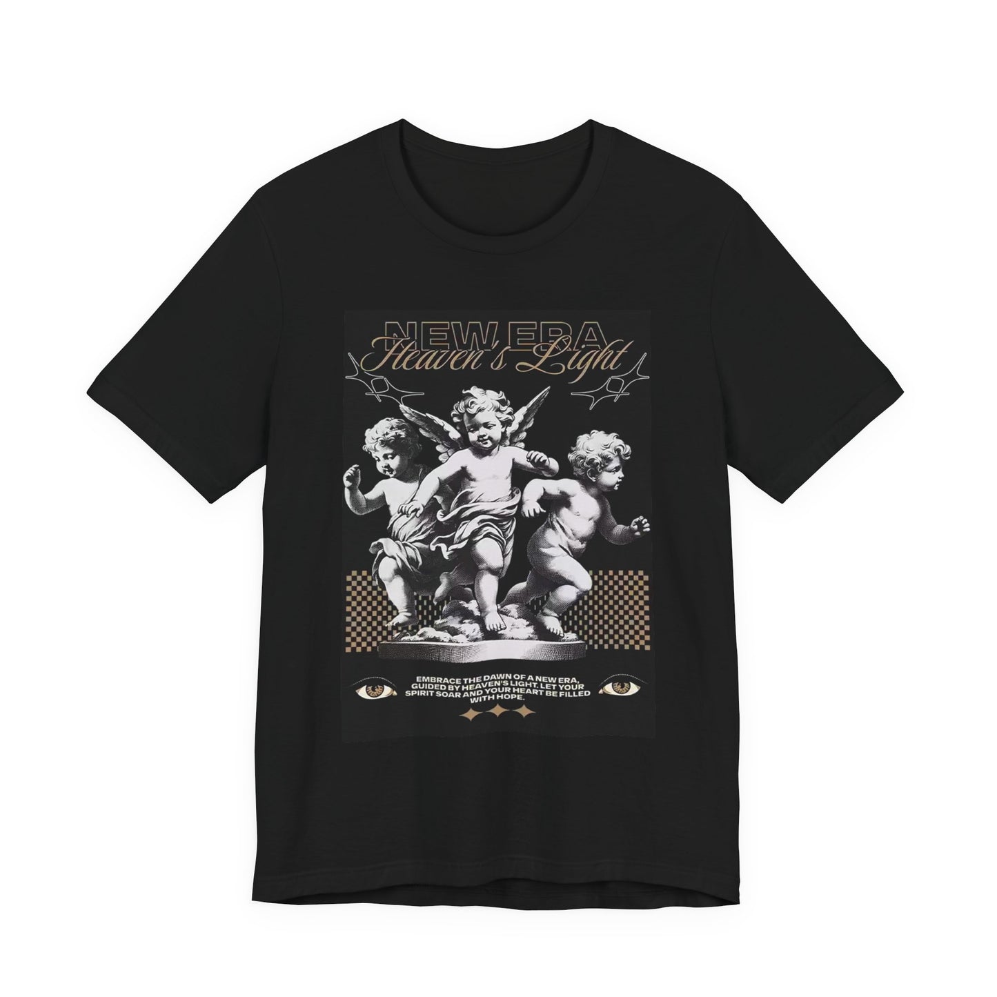 Heaven's Light Graphic Tee | Unisex Jersey T-Shirt, Streetwear, Casual Wear, Unique Gift, Break the Rules Fashion