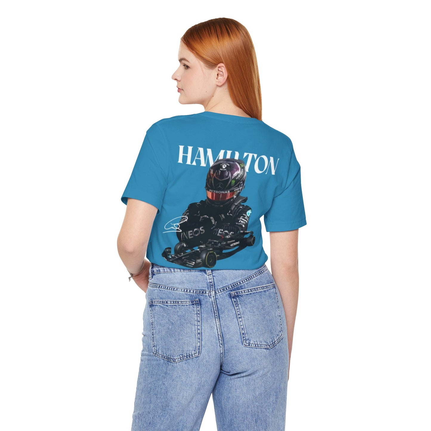 Formula 1 Hamilton Fan Tee, Unisex Jersey Short Sleeve T-Shirt, F1 Apparel, Lewis Hamilton Merch, Race Day T-Shirt, Motorsport Gift