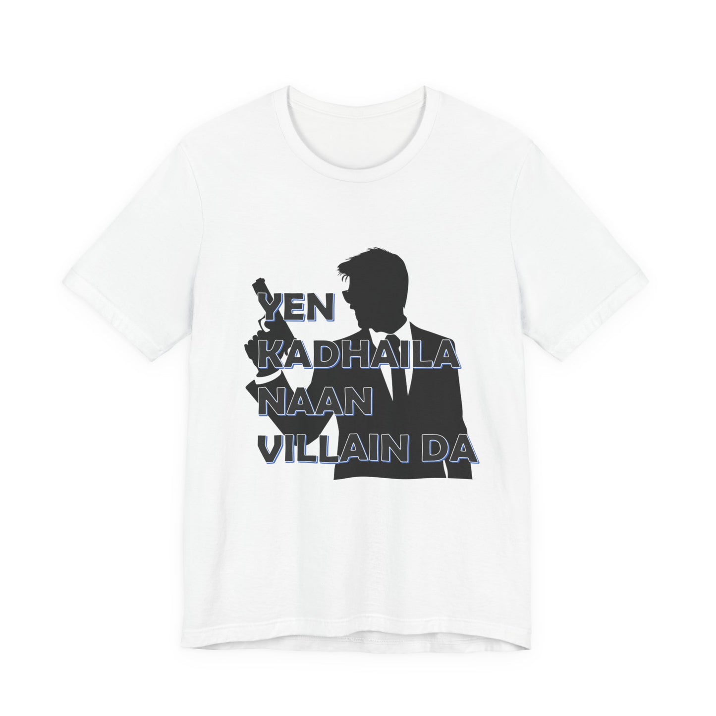 Stylish Unisex Short Sleeve Tee with Iconic Villain Quote, Unique Graphic Shirt, Gift for Him/Her, Casual Wear, Movie Lover Apparel