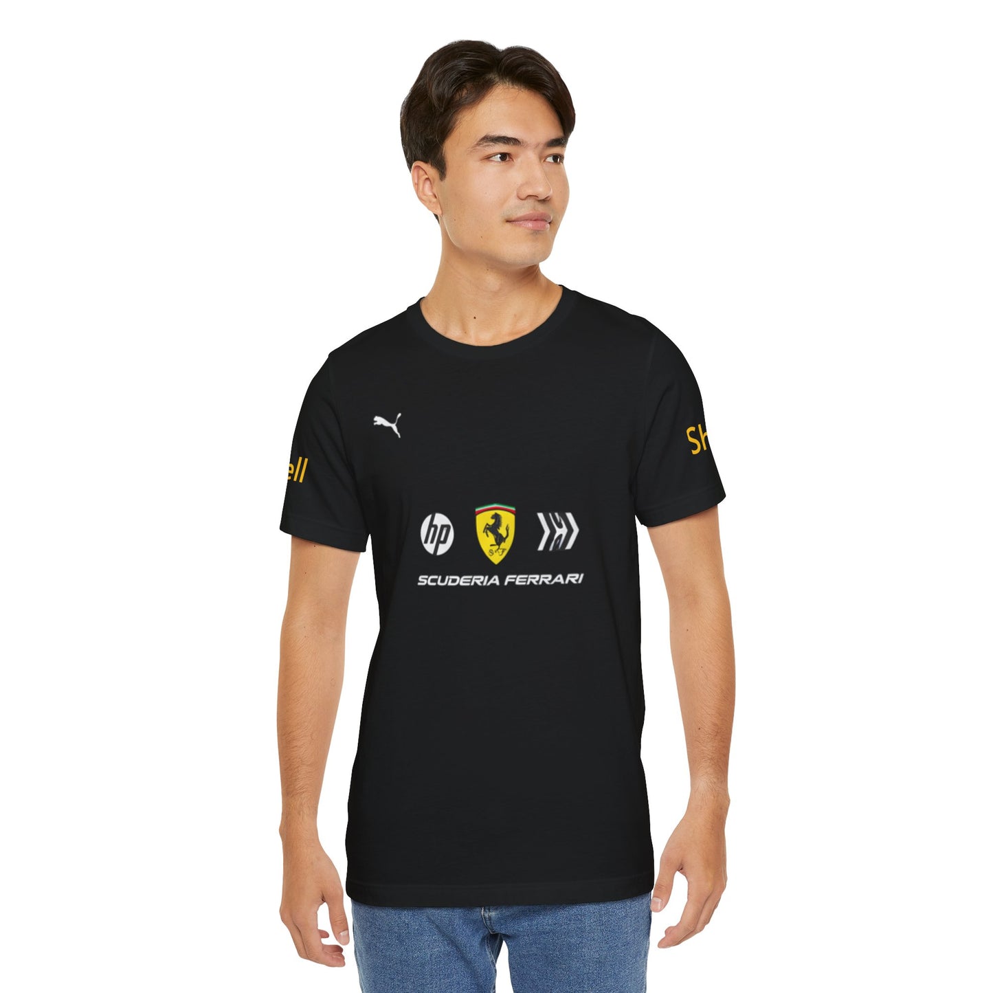 Ferrari Racing Tee | Unisex Jersey Short Sleeve T-Shirt, Car Enthusiast Gift, Motorsport Apparel, Race Day Outfit, Gift for Him/Her