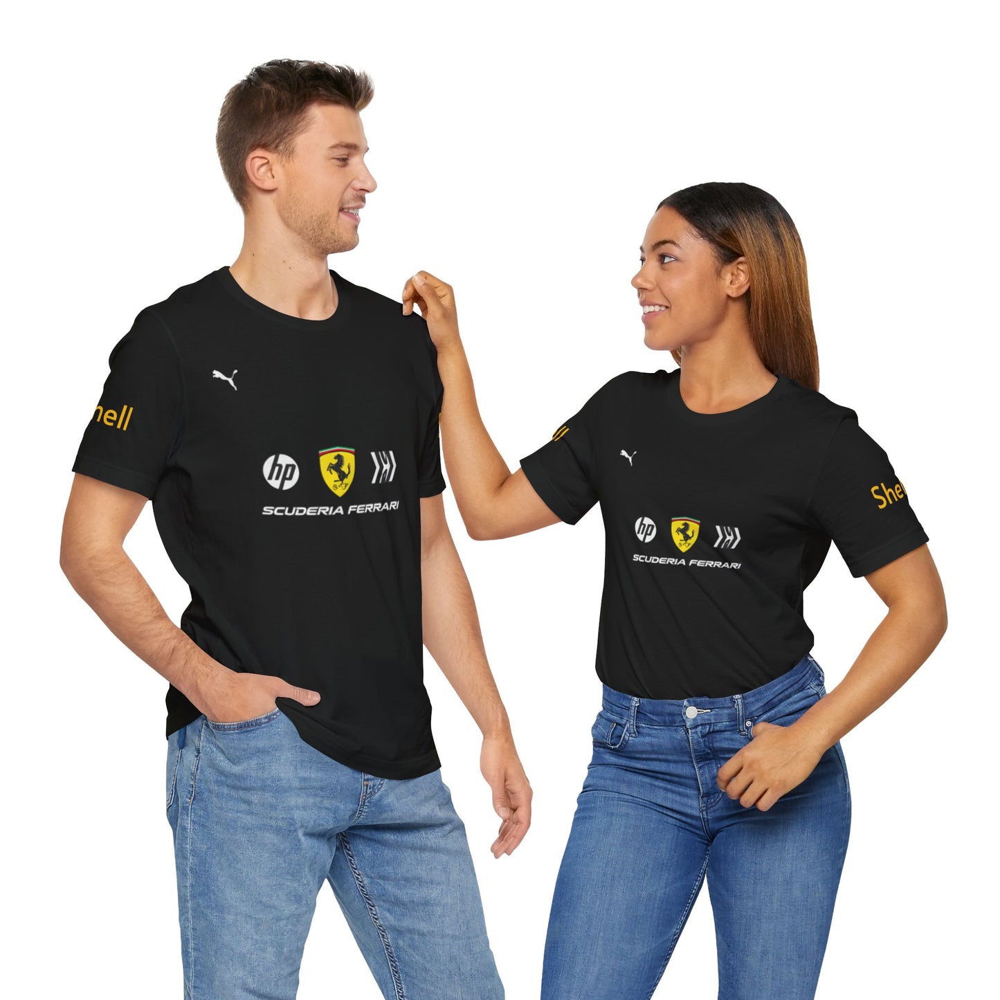 Ferrari Racing Tee | Unisex Jersey Short Sleeve T-Shirt, Car Enthusiast Gift, Motorsport Apparel, Race Day Outfit, Gift for Him/Her