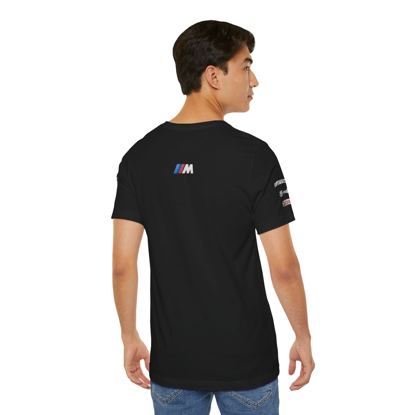 BMW Motorsport Unisex Jersey Tee, Car Enthusiast Shirt, Racing Apparel, Gift for Him, Casual Sports Tee
