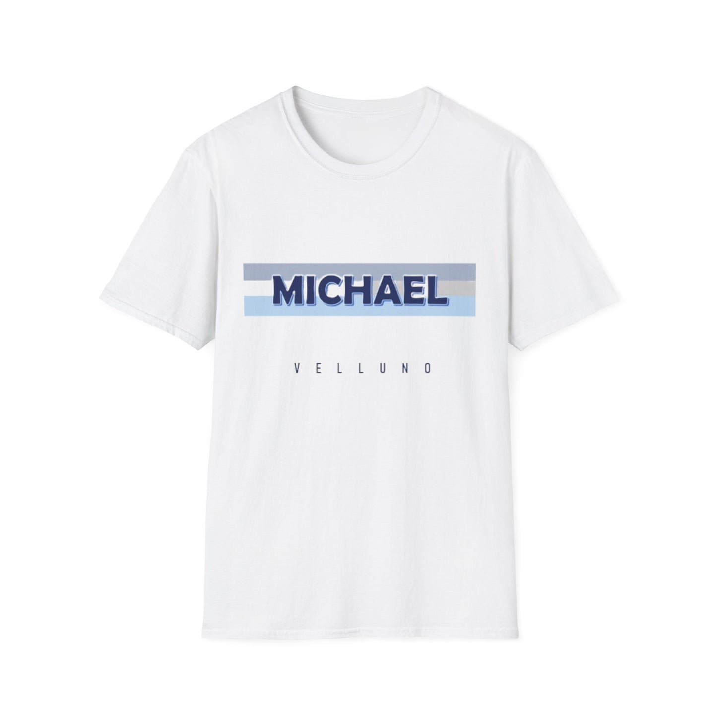 Stylish Unisex Softstyle T-Shirt with Personalized Name Design
