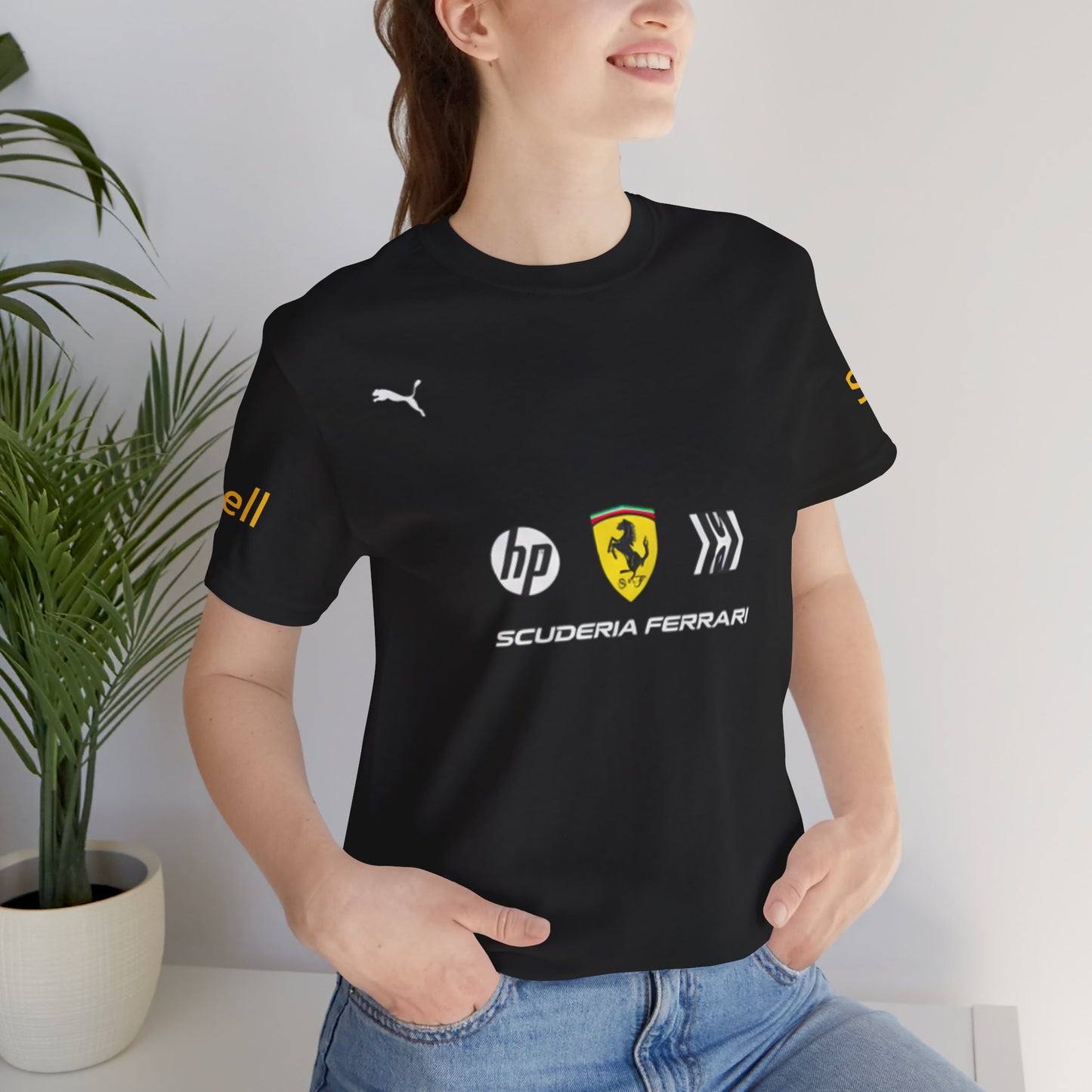 Ferrari Racing Tee | Unisex Jersey Short Sleeve T-Shirt, Car Enthusiast Gift, Motorsport Apparel, Race Day Outfit, Gift for Him/Her