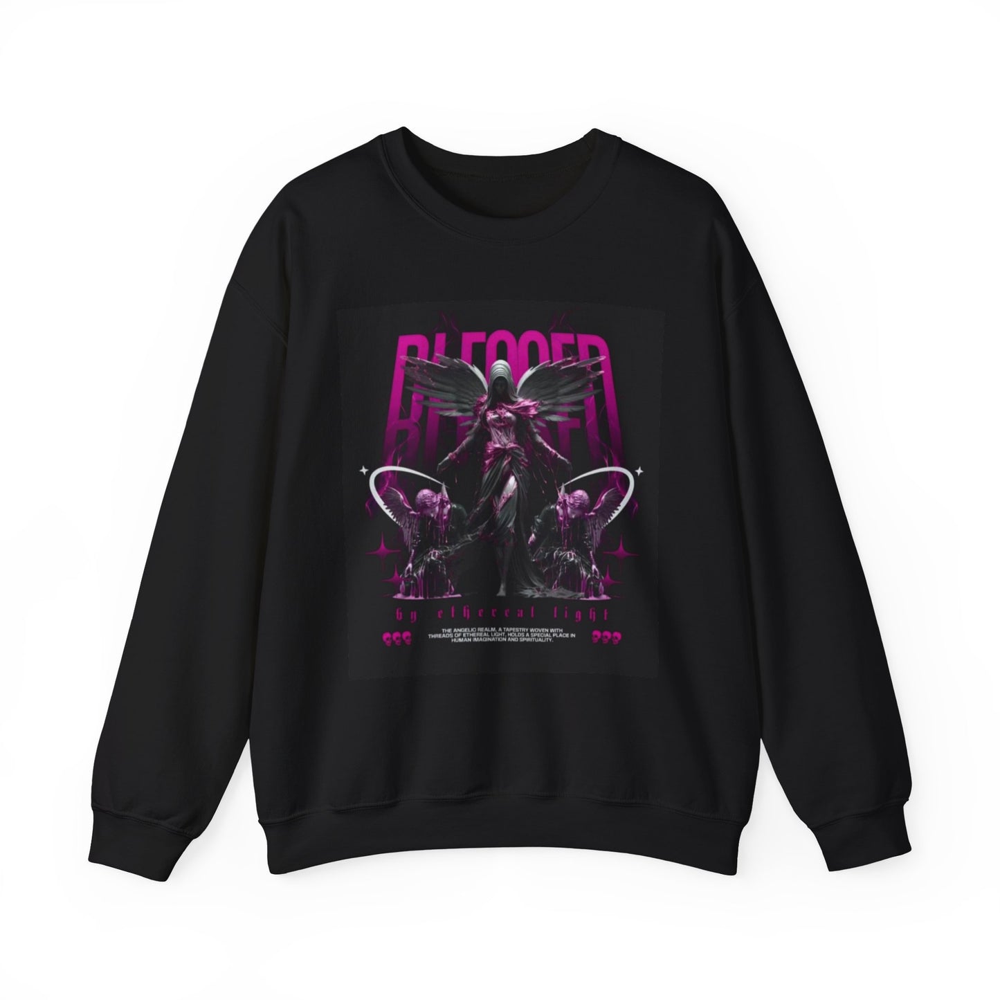 Gothic Graphic Sweatshirt | Unisex Crewneck, Cozy Streetwear, Unique Gift for Him/Her, Halloween Fashion, Festival Outfit