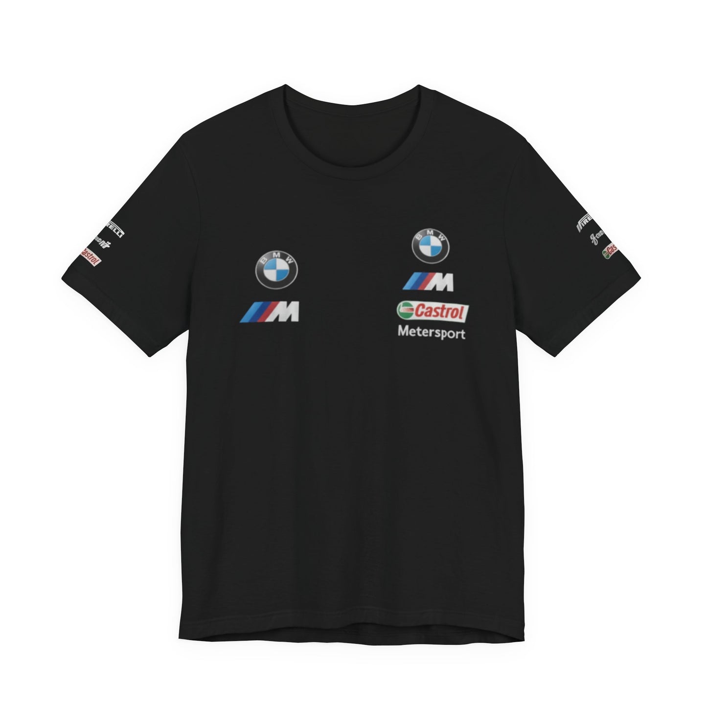 BMW Motorsport Unisex Jersey Tee, Car Enthusiast Shirt, Racing Apparel, Gift for Him, Casual Sports Tee